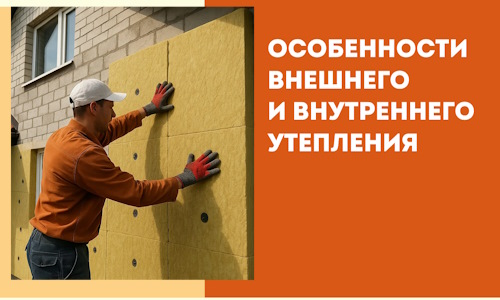 Какие особенности внешнего и внутреннего утепления в Угличе