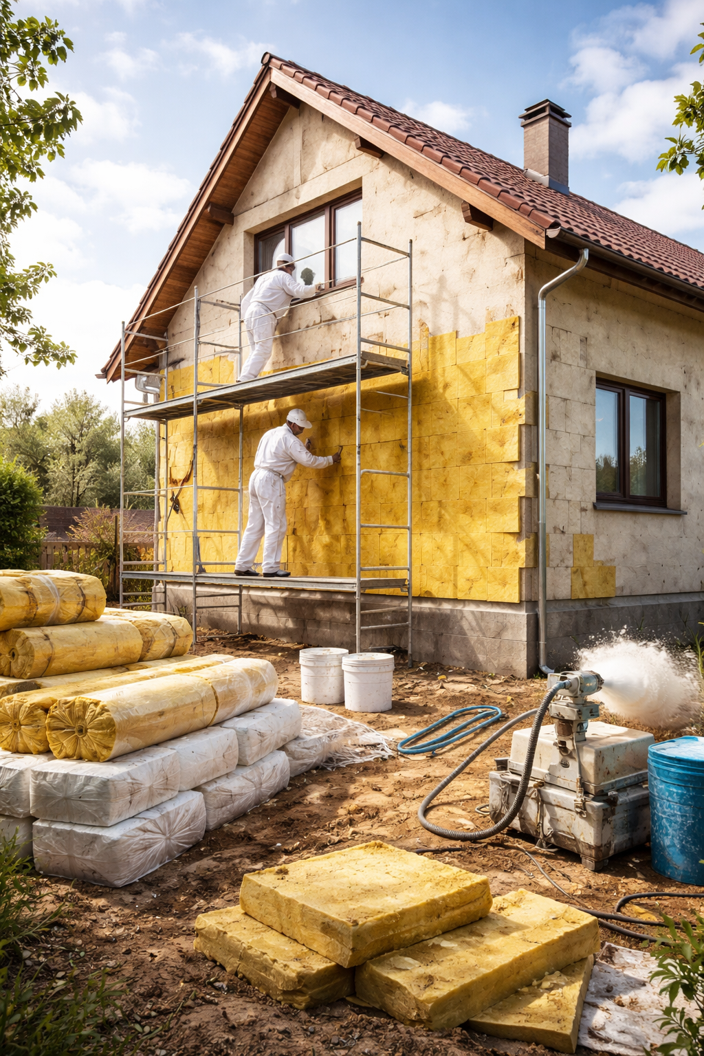 Профессиональное утепление домов в Угличе — тепло, надежность, экономия