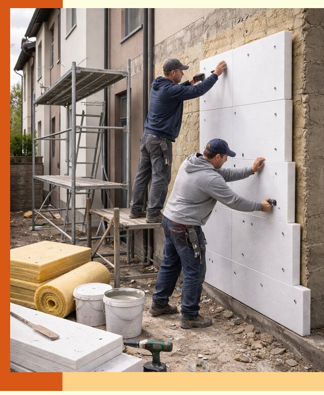 Утепление таунхауса с гарантией комфорта в Угличе