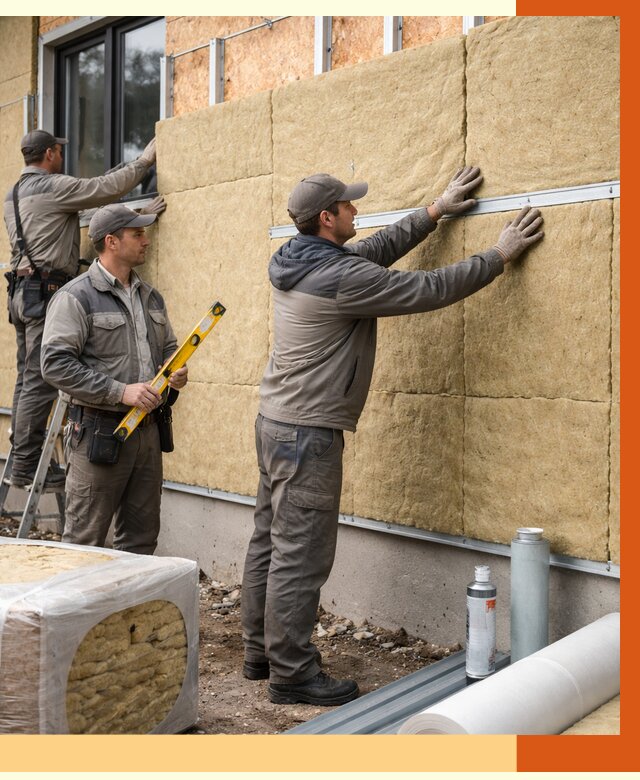 Утепление дома из SIP панелей в Угличе от 6460 руб./м² под ключ | ТепломастерГлч