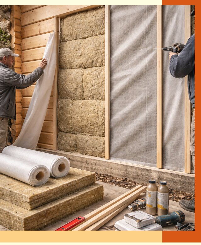 Утепление дома из минибруса в Угличе от 4689 руб/м2 — заказать профессионально | ТепломастерГлч