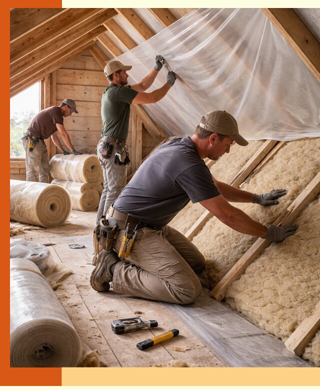 Утепление крыши изнутри в Угличе: профессионально и надежно