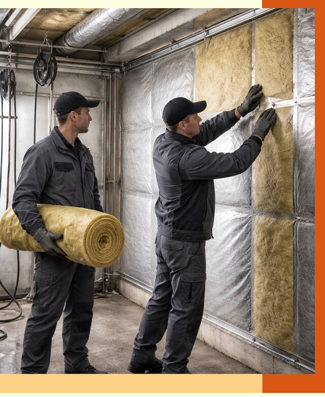 Утепление автомойки в Угличе от 8857 руб./м2 — комплексное утепление под ключ | ТепломастерГлч