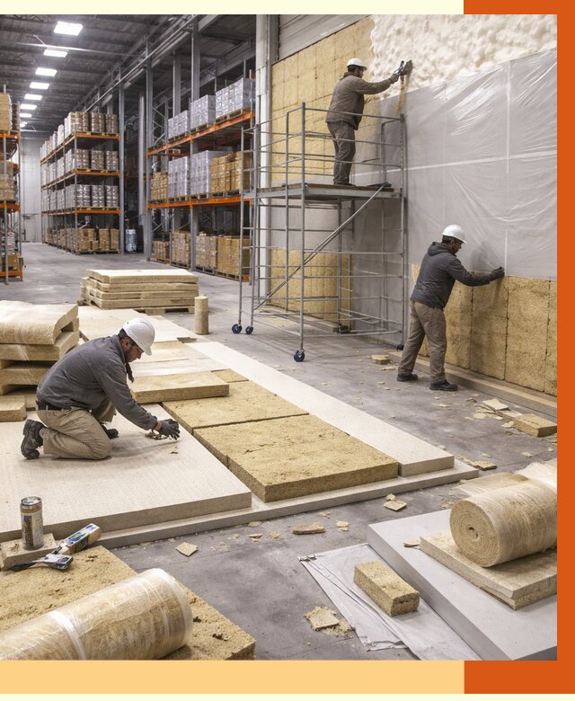 Утепление складского терминала в Угличе от 7815 руб./м² под ключ | ТепломастерГлч