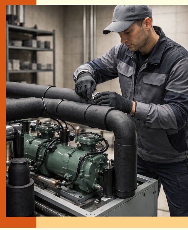 Утепление холодильного агрегата и теплоизоляция в Угличе