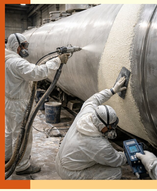 Утепление автоцистерн жидкой теплоизоляцией в Угличе