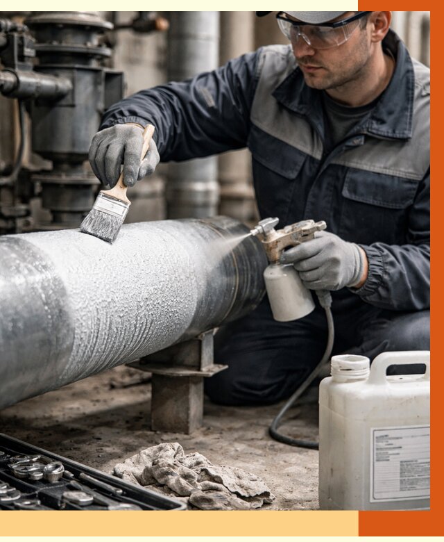 Утепление оборудования жидкой теплоизоляцией в Угличе от 4689 руб. | ТепломастерГлч