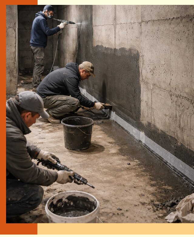 Гидроизоляция подвала в Угличе — комплексная защита от влаги