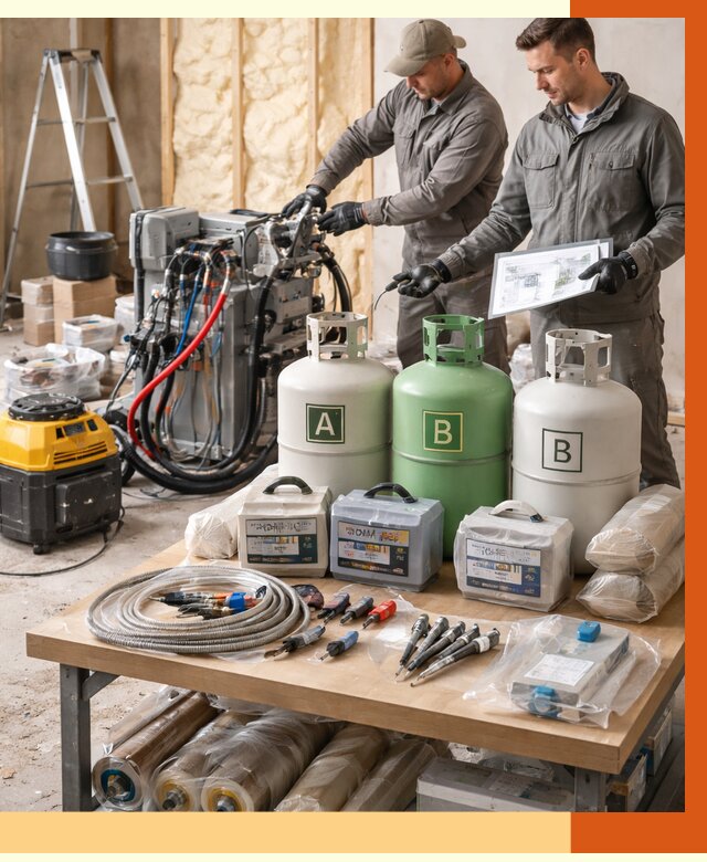 Продажа компонентов ППУ с консультацией в Угличе от 4376 руб. | ТепломастерГлч